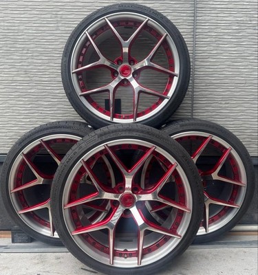 JDM Top-of-the-line ultra-original 21BC forged polished wheel set (No Tires)