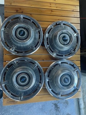 JDM 1965 Chevrolet Impala Genuine Wheel Caps Set of 4 No Tires
