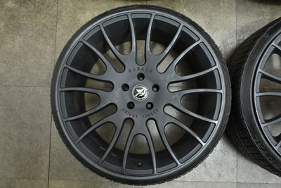 JDM Used HAMANN 4-Wheel Set 22x10.0J +35 PCD 120 245/30R22 92Y with (No Tires) - 画像 (4)