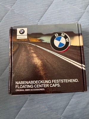 JDM BMW floating center cap with 50th anniversary emblem 68mm (No Tires)