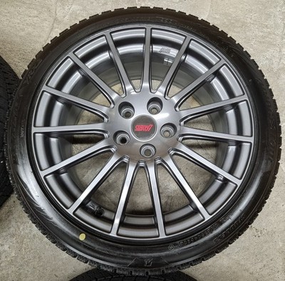 JDM Almost Subaru WRX STI Genuine Wheels and Tires 2020 Bridgestone Za No Tires - Image 5