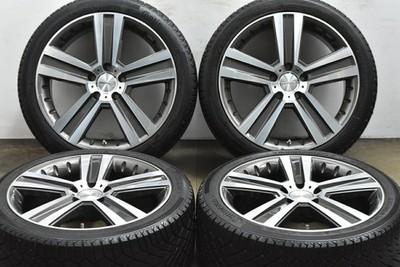 JDM Used Abe Shokai Wheel Set 4-Wheel Set 18x8.0J +40 PCD 112 235/4 (No Tires) - 画像 (2)
