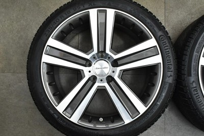 JDM Used Abe Shokai Wheel Set 4-Wheel Set 18x8.0J +40 PCD 112 235/4 (No Tires) - 画像 (4)