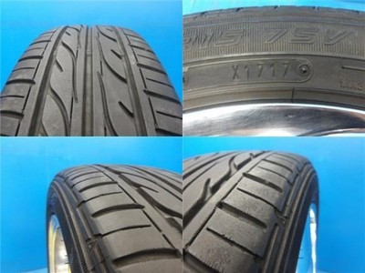 JDM Lightweight car K CAR Out of production rare Stich Explorer 15x5J + (No Tires) - 画像 (6)