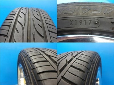 JDM Lightweight car K CAR Out of production rare Stich Explorer 15x5J + (No Tires) - 画像 (8)