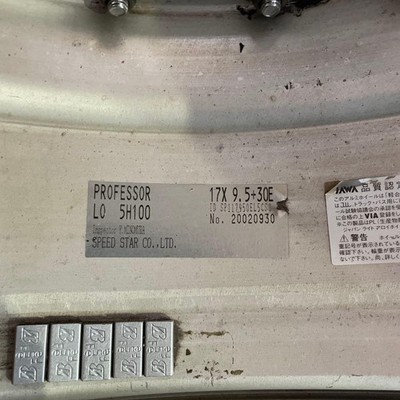 JDM Limited Time Offer Speed Star SSR Professor SP1 for 86 and other No Tires - Image 10