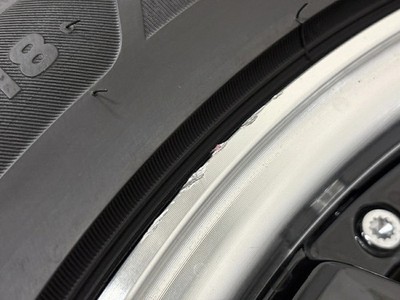 JDM Used BADX wheel set 4-Wheel Set 18x7.0J +53 PCD 114.3 225/50R18 (No Tires) - 画像 (9)
