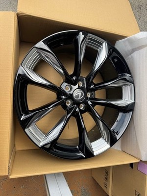 JDM Lexus 21 black/silver wheels new car trade-in. (No Tires)
