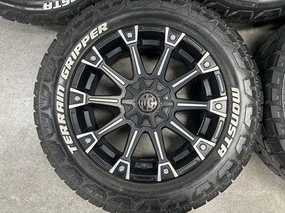 JDM Used CRIMSON 5-Wheel Set 20x8.5J +35 PCD 127/114.3 285/55R20 122 (No Tires) - 画像 (3)