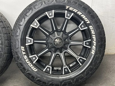JDM Used CRIMSON 5-Wheel Set 20x8.5J +35 PCD 127/114.3 285/55R20 122 (No Tires) - 画像 (7)