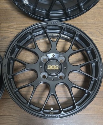 JDM Limited color S660 BBS RP 15x5J +45 16x6.5J +48 PCD100 RP007 RP010 No Tires - Image 2