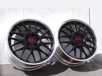 JDM SSR Viena LM-9 8J +44 for Crown Mark X Prius α Estima Odyssey Voxy No Tires - Image 2