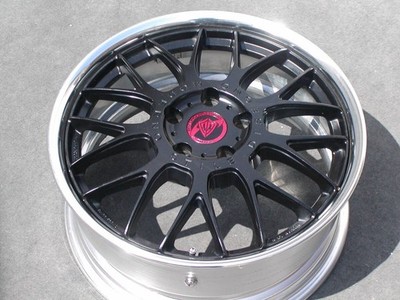 JDM SSR Viena LM-9 8J +44 for Crown Mark X Prius α Estima Odyssey Voxy No Tires - Image 3
