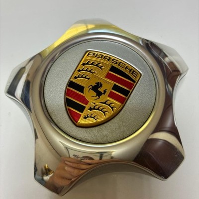 JDM Genuine Porsche wheel center cap aluminum part number 7L5.601.149 No Tires - Image 8