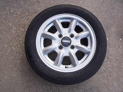 JDM Out of print Pana Sport FORMURA ONE wheels FF 13x5.0J +45 PCD100 4 No Tires - Image 4