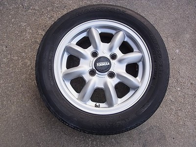 JDM Out of print Pana Sport FORMURA ONE wheels FF 13x5.0J +45 PCD100 4 No Tires - Image 5