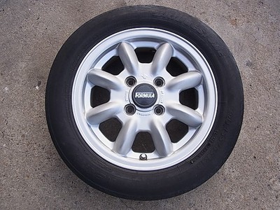 JDM Out of print Pana Sport FORMURA ONE wheels FF 13x5.0J +45 PCD100 4 No Tires - Image 6