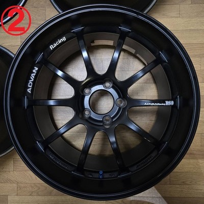 JDM 1810J +25 PCD114.3 ADVAN Racing RS-D BNR34 Skyline GT-R Size NISMO No Tires - Image 3