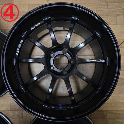 JDM 1810J +25 PCD114.3 ADVAN Racing RS-D BNR34 Skyline GT-R Size NISMO No Tires - Image 5