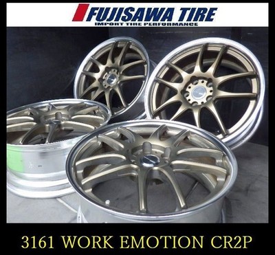 JDM 3161AWORK EMOTION CR2P18x8.0J 5H 114.3 +474Book 3161WORK No Tires