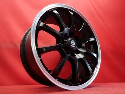 JDM Sparco DRIFT used wheels 4Book 7J 16-inch PCD100 4-hole +37 offset No Tires - Image 2