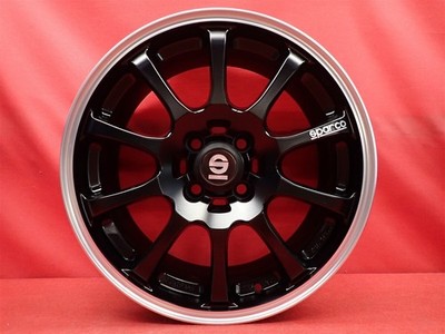 JDM Sparco DRIFT used wheels 4Book 7J 16-inch PCD100 4-hole +37 offset No Tires - Image 7