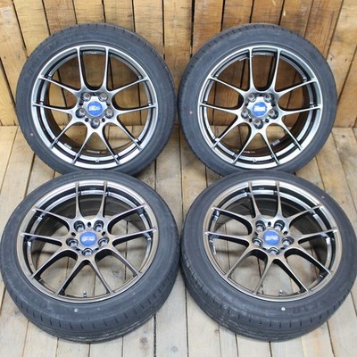 JDM BBS RF525 forging 18 TOYOTA car hub ring with dedicated McGard Goo No Tires - Image 2
