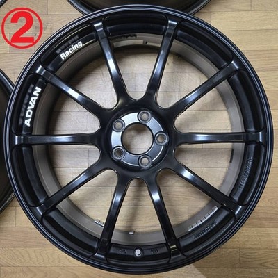 JDM 198J +47 PCD100 ADVAN Racing RSⅡ Brembo STI BRZ 86 Legacy Prius Co No Tires - Image 3