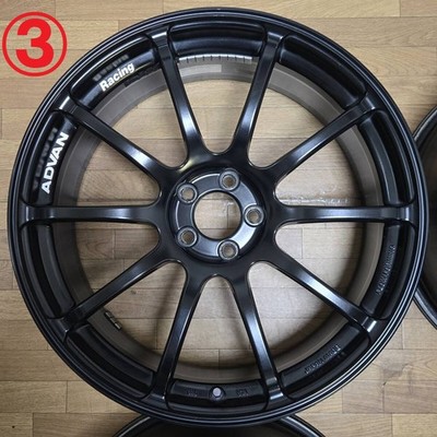 JDM 198J +47 PCD100 ADVAN Racing RSⅡ Brembo STI BRZ 86 Legacy Prius Co No Tires - Image 4