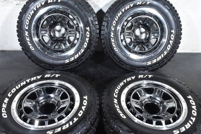 JDM WORK Crag T-GRABICⅡ 16-inchPCD139.7 5.5J ±0TOYO Open Country R/T18 No Tires