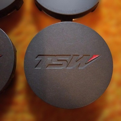 JDM TSW Wheel Center Cap No Tires - Image 4