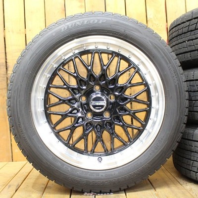 JDM E52 Elgrand X-Trail and other vehicles AME Steiner FTX 18 Dunlop S No Tires