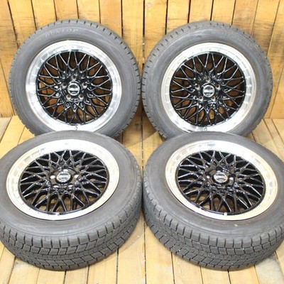 JDM E52 Elgrand X-Trail and other vehicles AME Steiner FTX 18 Dunlop S No Tires - Image 2