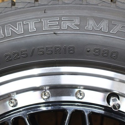 JDM E52 Elgrand X-Trail and other vehicles AME Steiner FTX 18 Dunlop S No Tires - Image 4