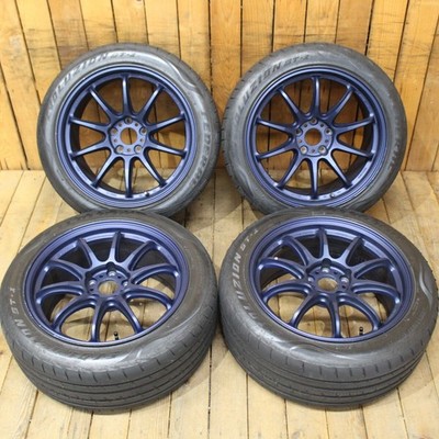 JDM WORK work emotion ZR10 188.5J+47 / 9.5J+55 federal 245/45R18 265/4 No Tires - Image 2