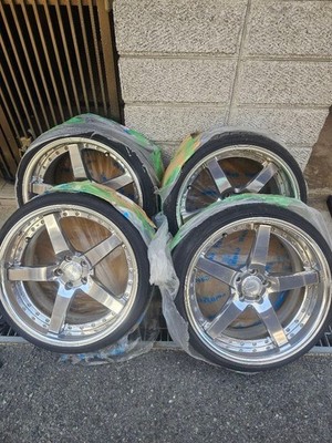 JDM Work wheels and tires 20 inches No Tires - Image 5
