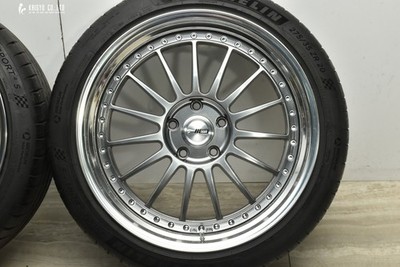 JDM SSR Professor TF1 4wheels no tire 19x8.5+43 10+49 5x120 LS460 - Image 5