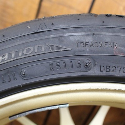 JDM RAYS VOLKRACING CE28N gold forging 188.5J+52 DUNLOP 245/40R18 Tire No Tires - Image 9