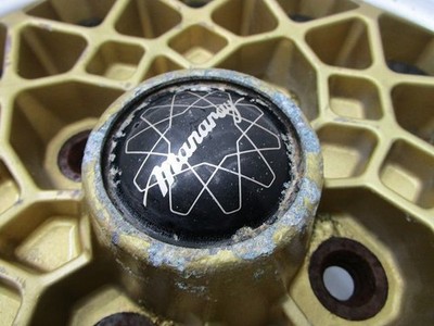 JDM 14manalei 6J+12 114.3 Mesh Gold Used Aluminum Wheels for Classic C No Tires - Image 7