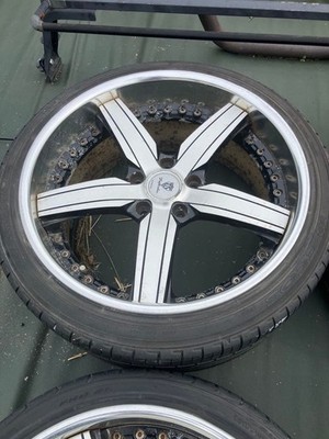 JDM Rebarside Trafficstar STR 19 wheels No Tires - Image 4