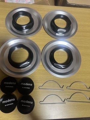 JDM Modena Autostrada Center Caps 16-inch and 17-inch discontinued set No Tires