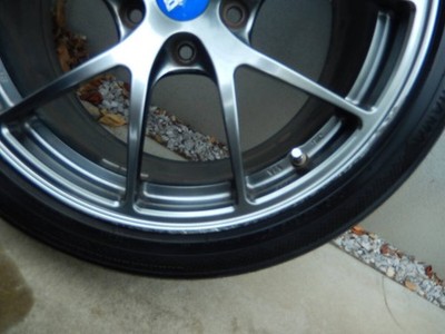 JDM BBS RI-A 035 189J + Yokohama ADVAN dB V553 245/40R18 4-Book Set<br No Tires - Image 3