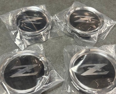 JDM Wheel center caps 4-individual set for S30 130 Z31 32 RS Watanabe No Tires - Image 2