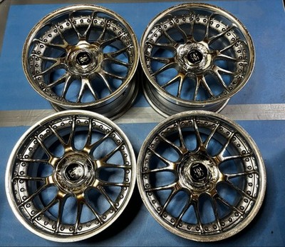 JDM IMPERI GENESIS deep rim chrome wheels 189J+23 and 10J+25 PCD114.3 No Tires