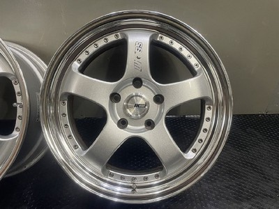 JDM RareSSR Professor 194Book 8.5J/10J 5HPCD130 +55/+62 Deep Rim for P No Tires - Image 5