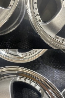 JDM RareSSR Professor 194Book 8.5J/10J 5HPCD130 +55/+62 Deep Rim for P No Tires - Image 8