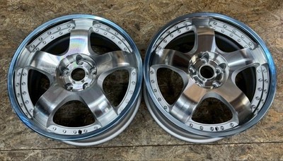 JDM RareGARSON DEEP RACING ryugi 189.5J +38 PCD 114.3 5-hole 5H Deep R No Tires