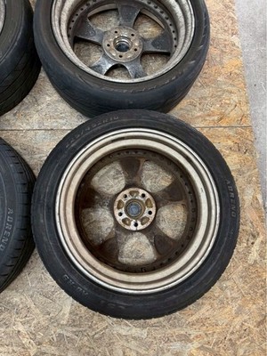 JDM RareWORK VS-KF 187.5J+45 7.5J+26 PCD114.3 5-hole 5H Chrome Plated No Tires - Image 10
