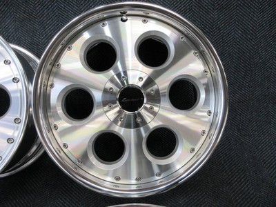 JDM Out of print/Takechi Project/Euro Heart/ND618-inch/7.5J+48/114.3-4 No Tires - Image 3