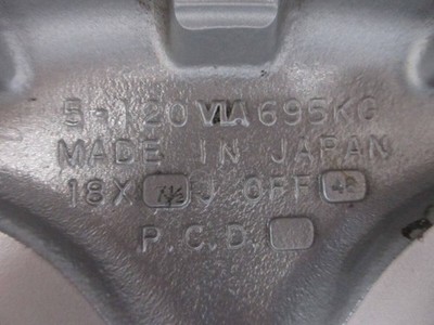 JDM Out of print/Takechi Project/Euro Heart/ND618-inch/7.5J+48/114.3-4 No Tires - Image 6
